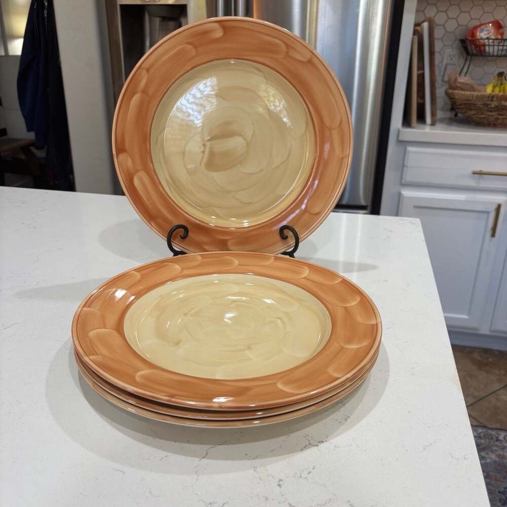 Steelite International England 12-Inch Round Dinner Plates, Set of 4